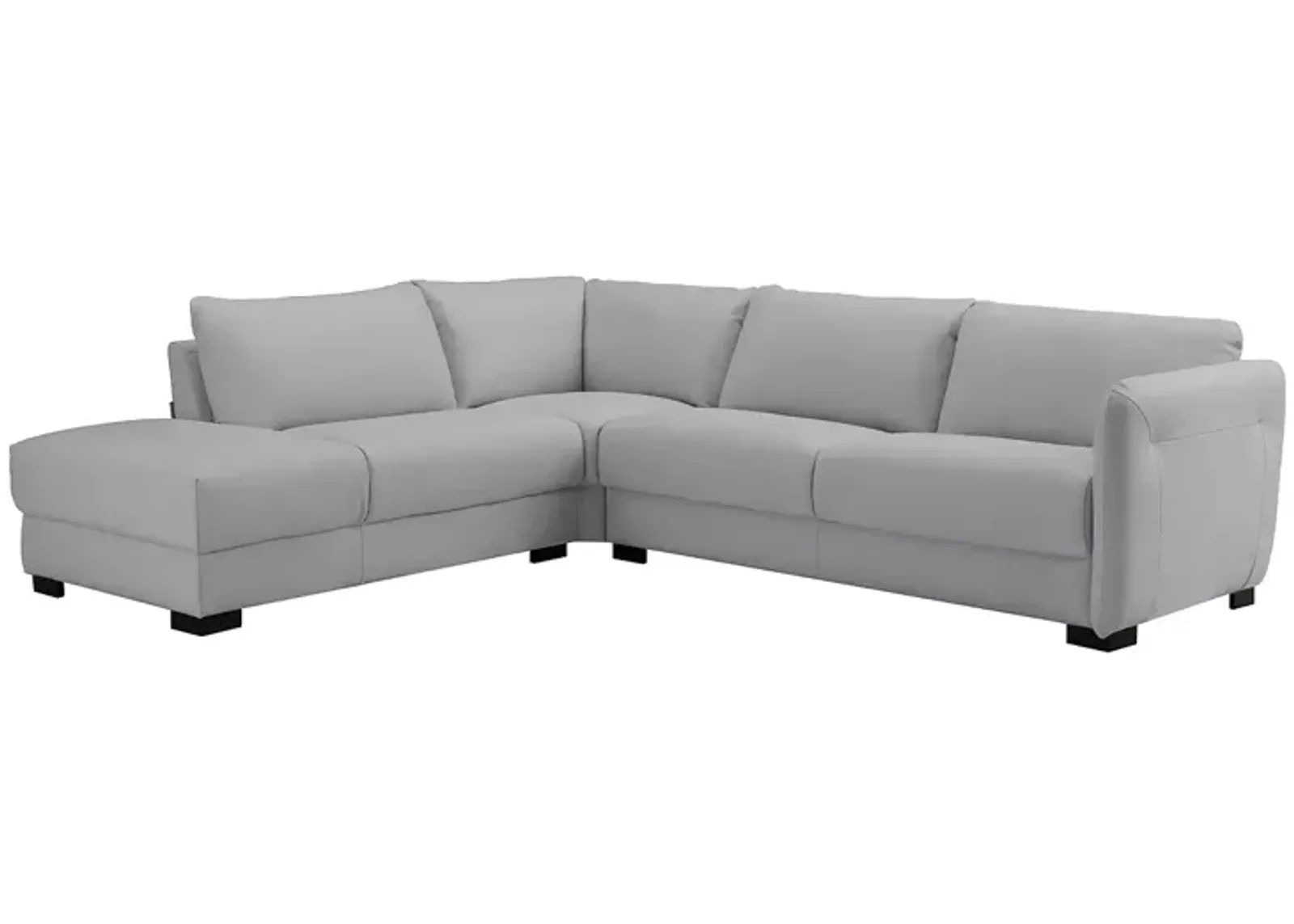 Chateaux d'Ax Pavia Leather Sectional Sofa