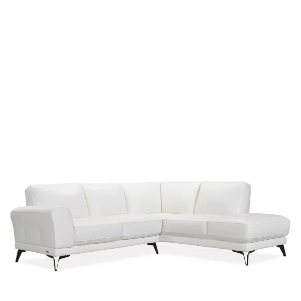 Violino Carmela 2 Piece Leather Sectional - Exclusive