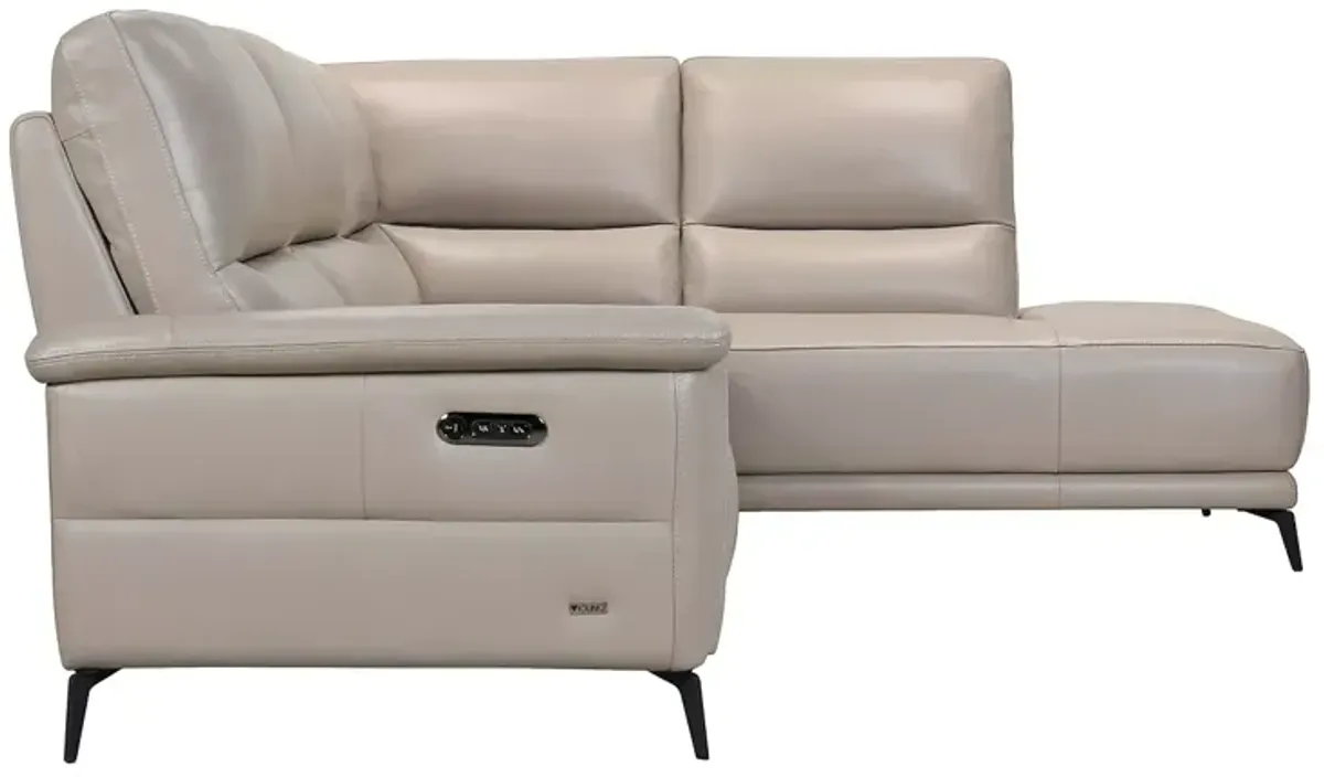 Violino Melfi Power Leather Sectional