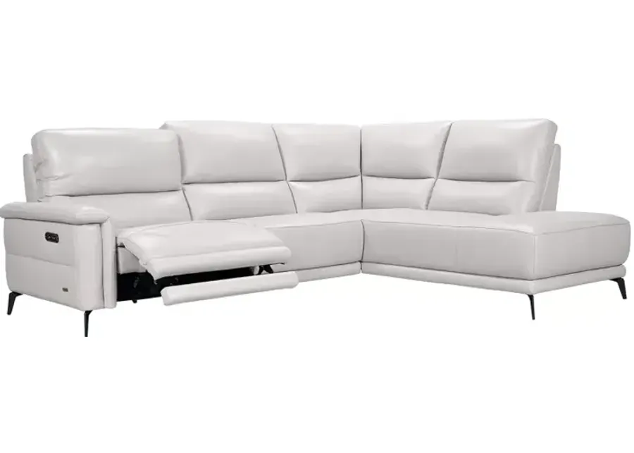 Violino Melfi Power Leather Sectional