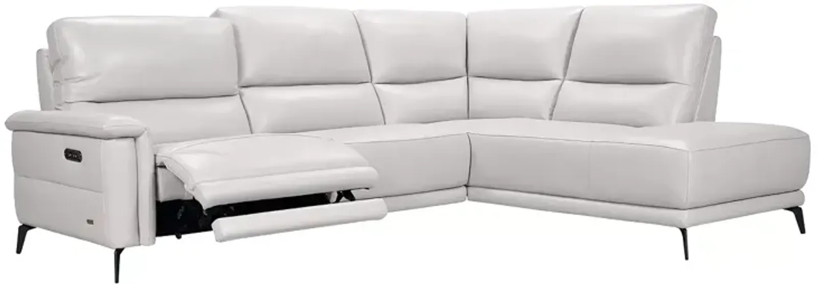 Violino Melfi Power Leather Sectional