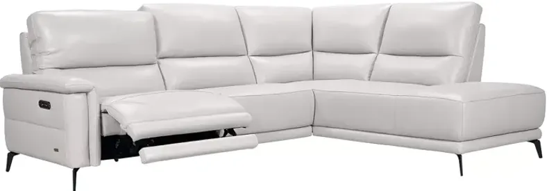 Violino Melfi Power Leather Sectional