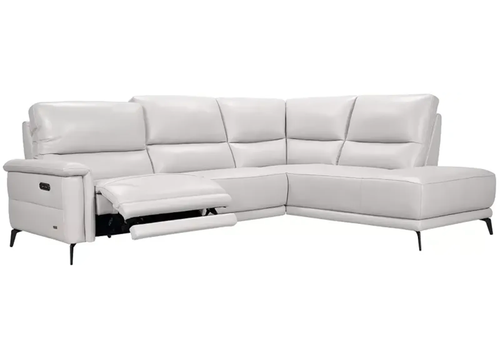 Violino Melfi Power Leather Sectional