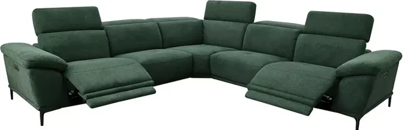 Bloomingdale's Aprile Fabric Reclining Sectional Sofa