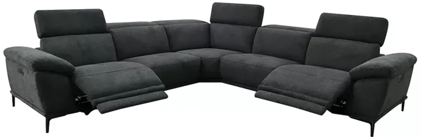 Bloomingdale's Aprile Fabric Reclining Sectional Sofa