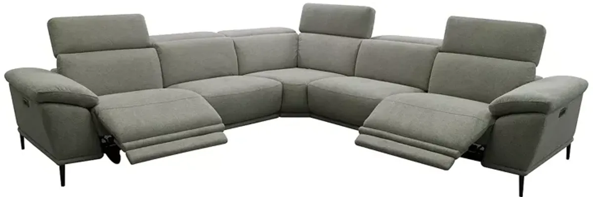 Bloomingdale's Aprile Fabric Reclining Sectional Sofa