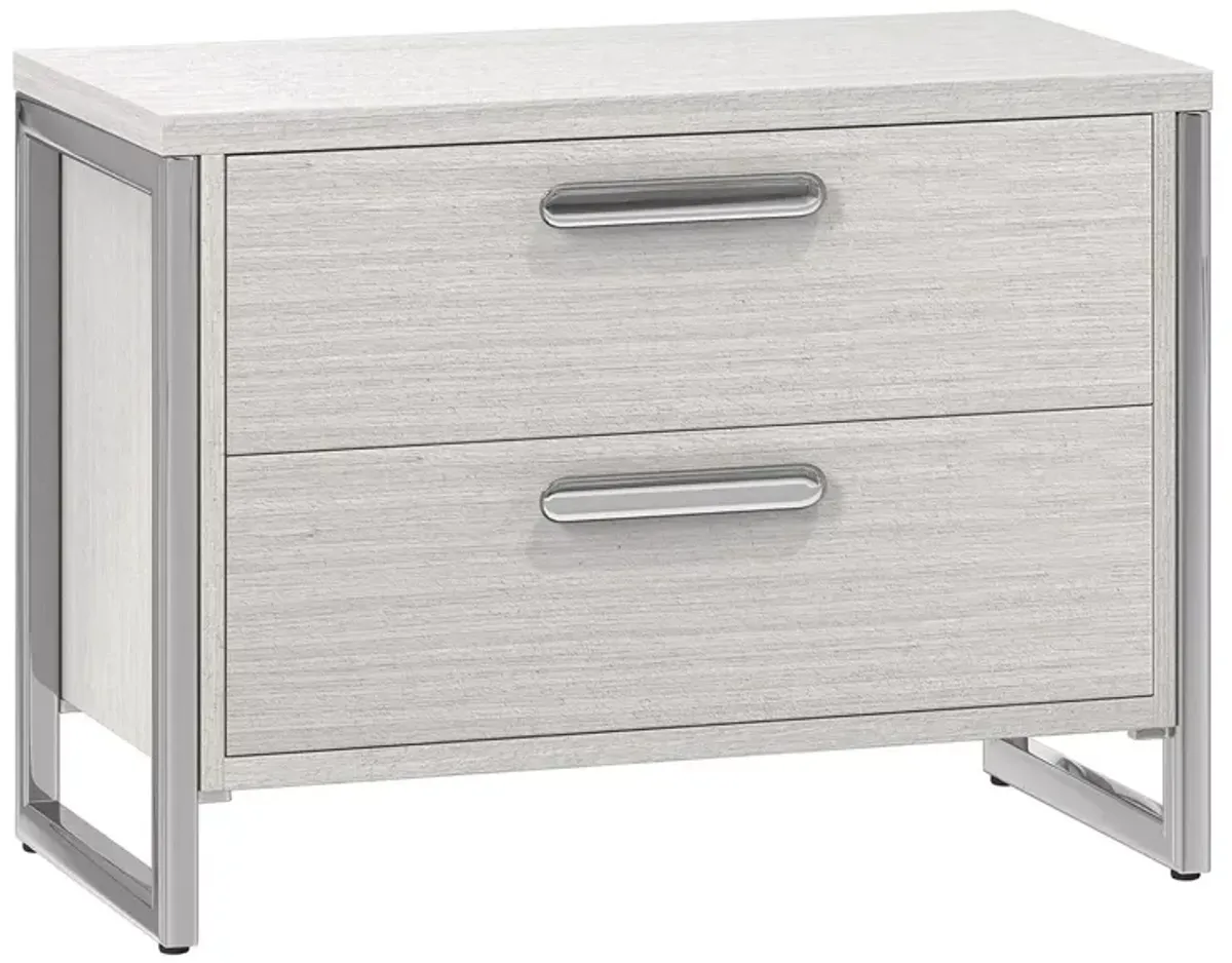 Bernhardt Stratum Large Two Drawer Nightstand