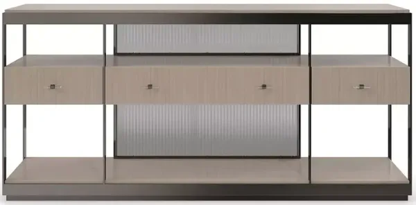 Caracole Shelf Sufficient Console Table