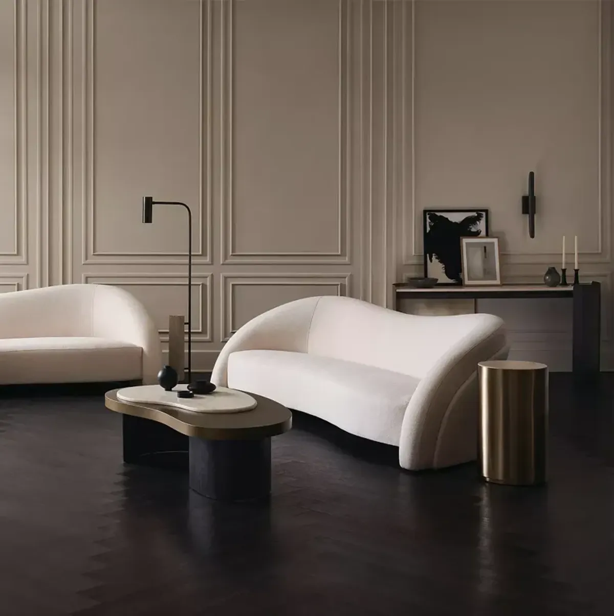 Caracole Contrast Light Spot Accent Table