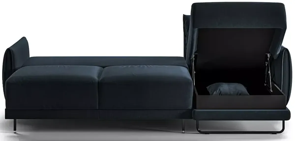 LUONTO Dolphin Full XL Sectional Sleeper Sofa