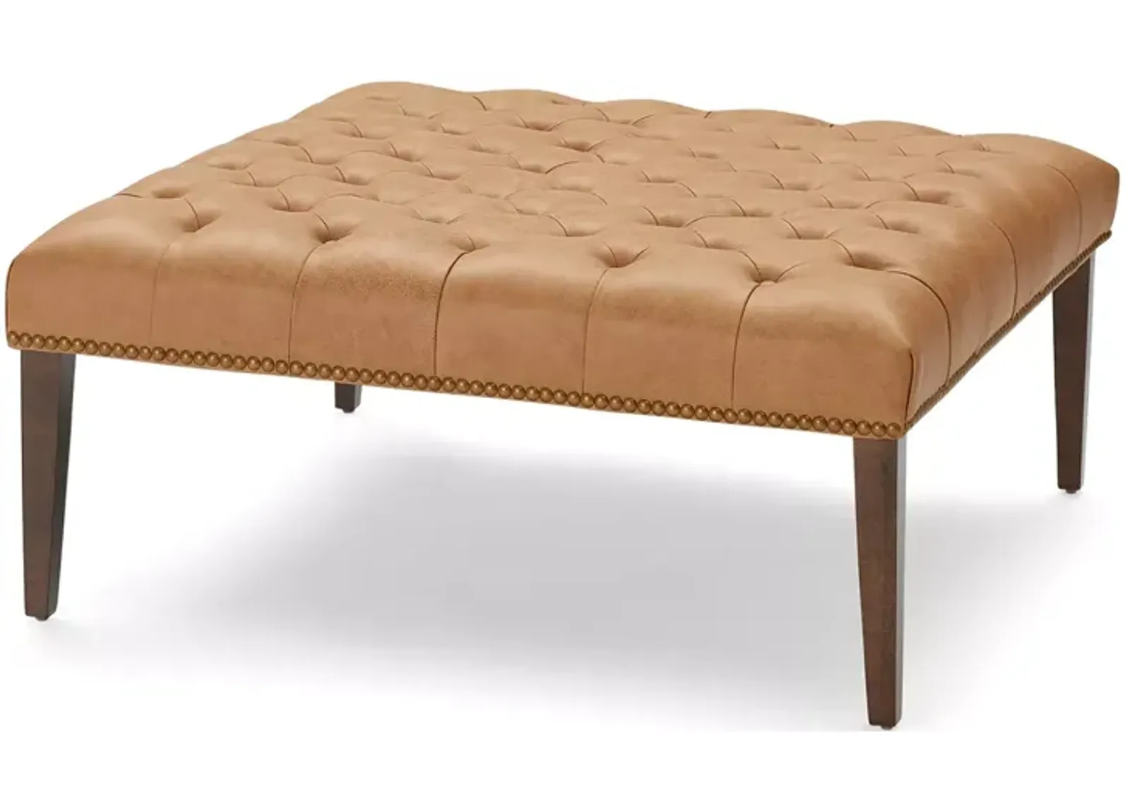 Massoud Heath Tufted Ottoman