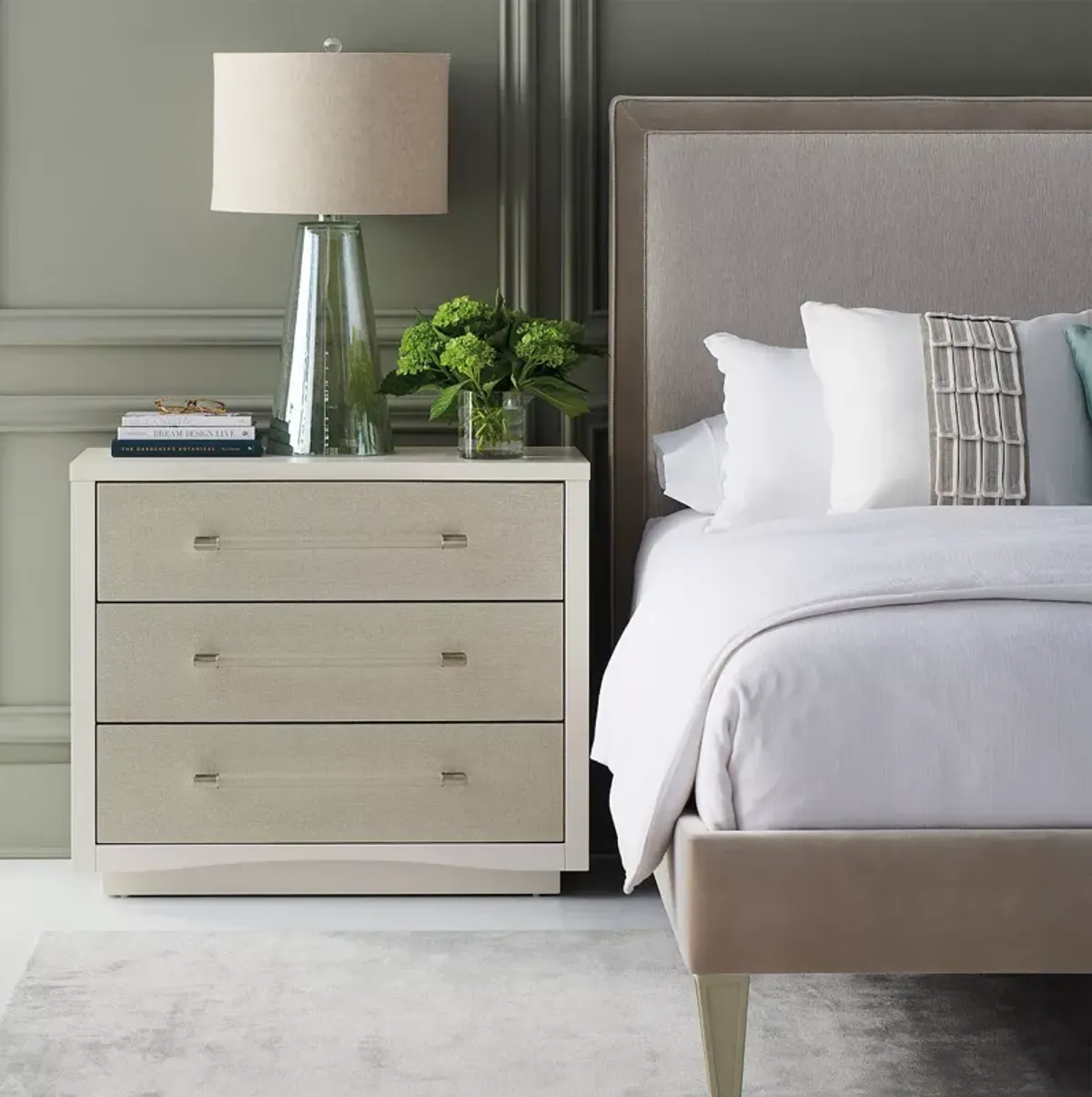 Caracole A Clear Touch Nightstand