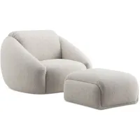 Chateau d'Ax Florentina Fabric Swivel Chair - 100% Exclusive