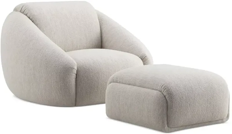 Chateau d'Ax Florentina Fabric Swivel Chair - 100% Exclusive