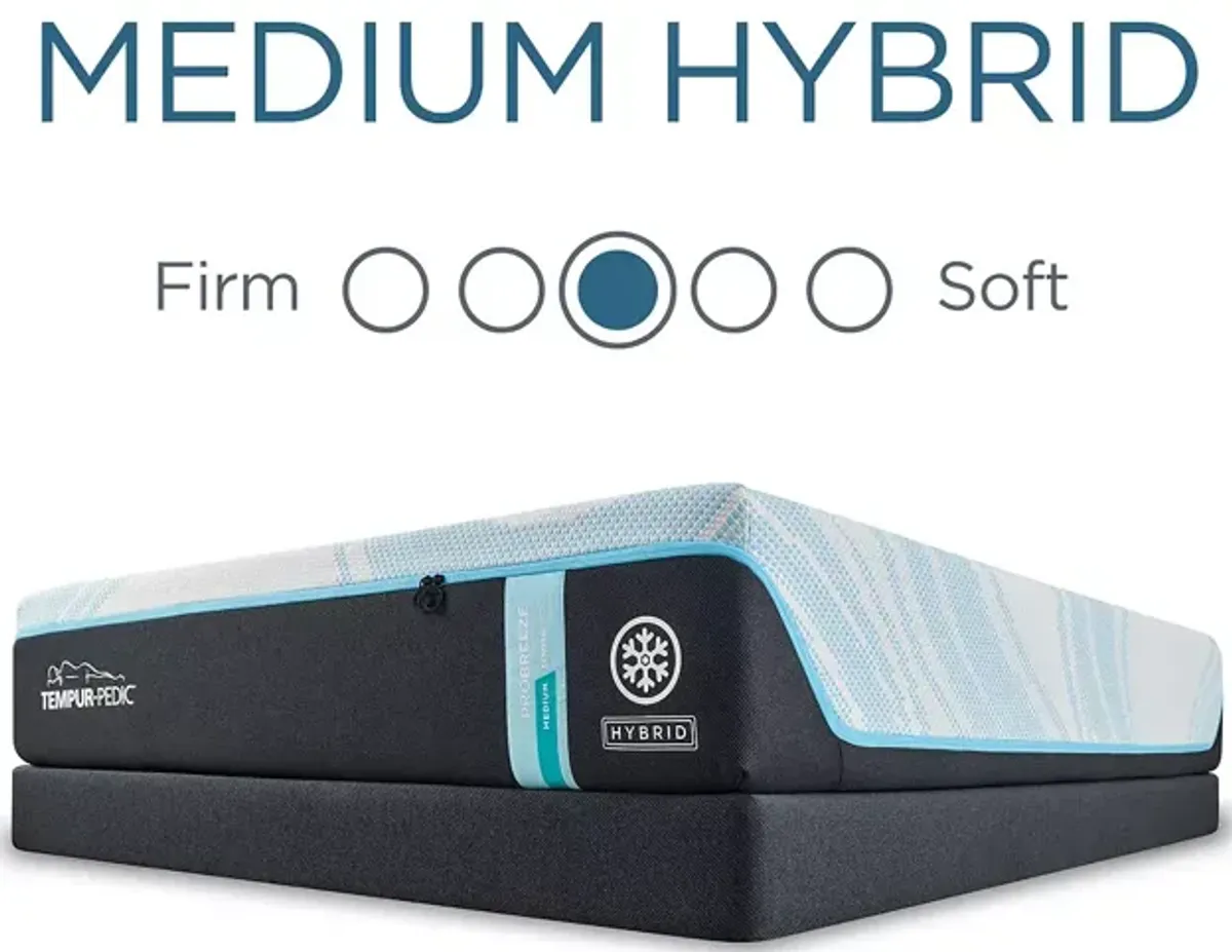 Tempur-Pedic Probreeze 2.0 Medium Hybrid King Set 