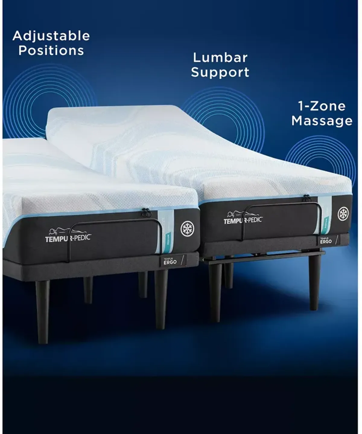 Tempur-Pedic Ergo Smart Adjustable Base, Full