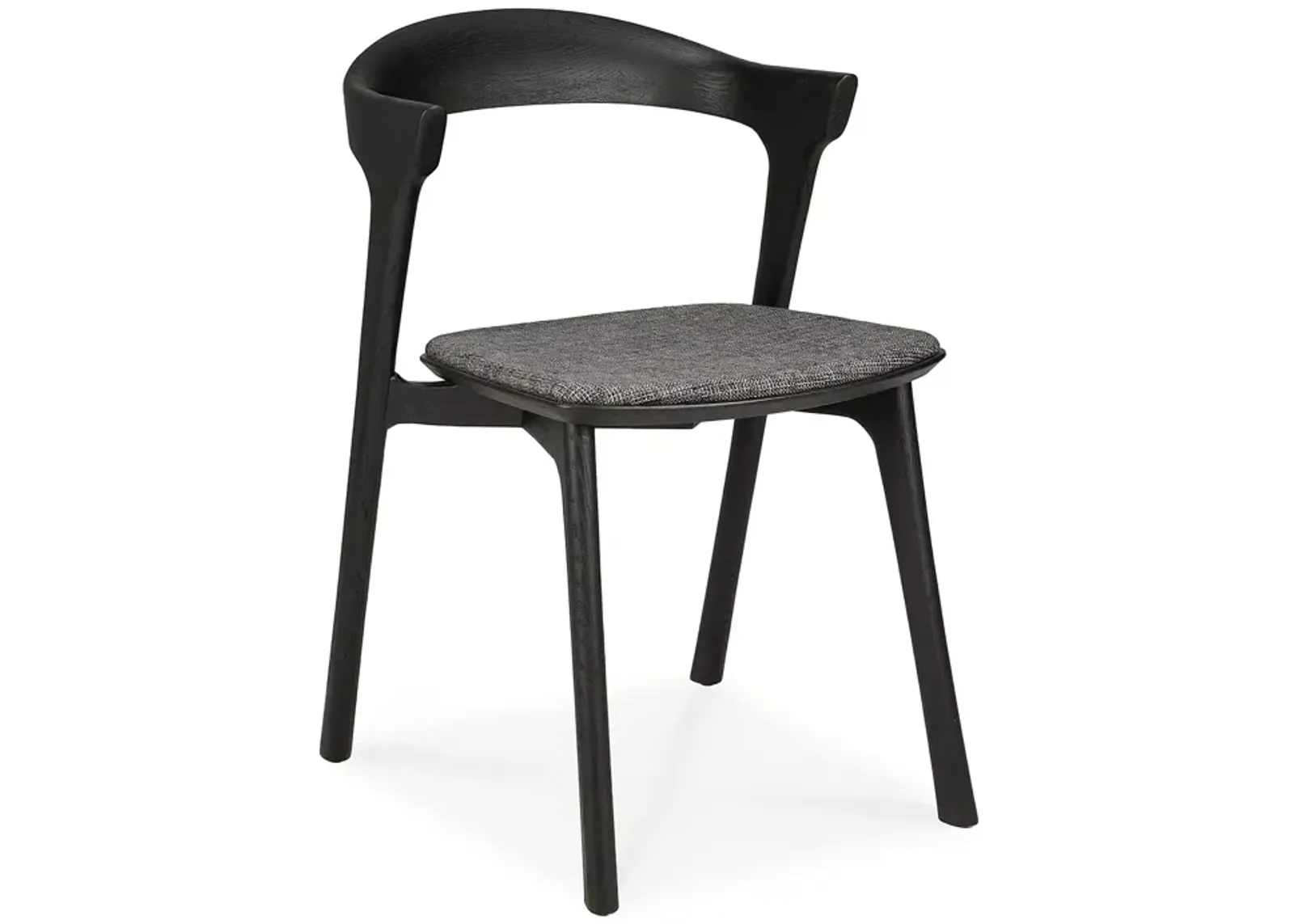 Ethnicraft Bok Oak Black Dining Chair