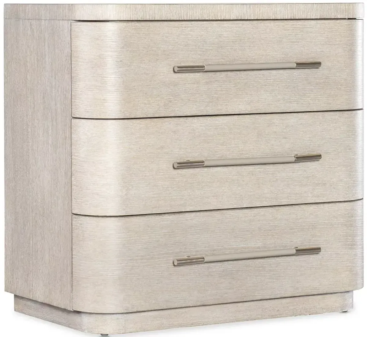 Hooker Furniture Modern Mood Three Drawer Nightstand