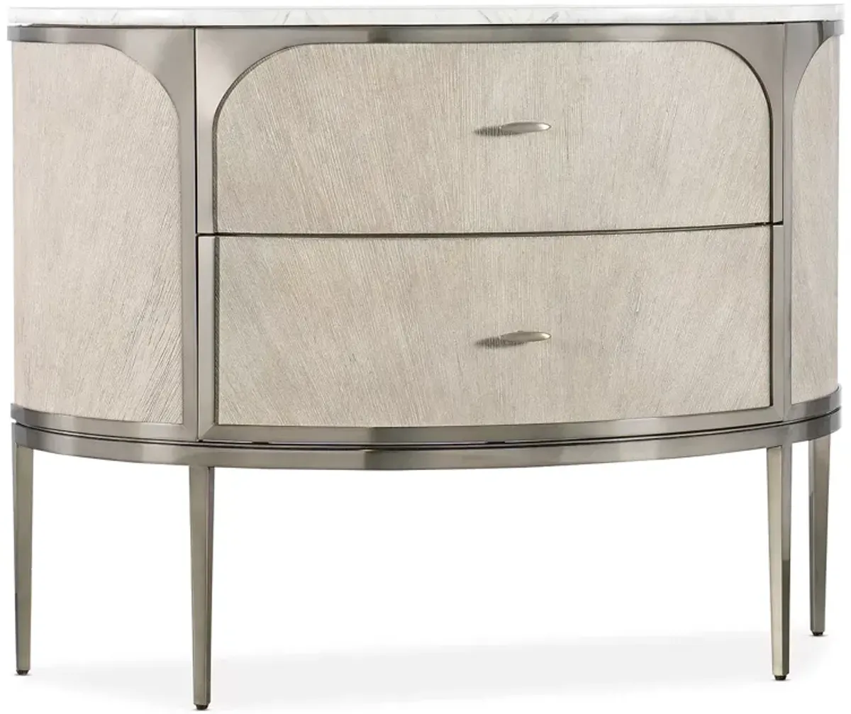 Hooker Furniture Modern Mood Two Drawer Nightstand