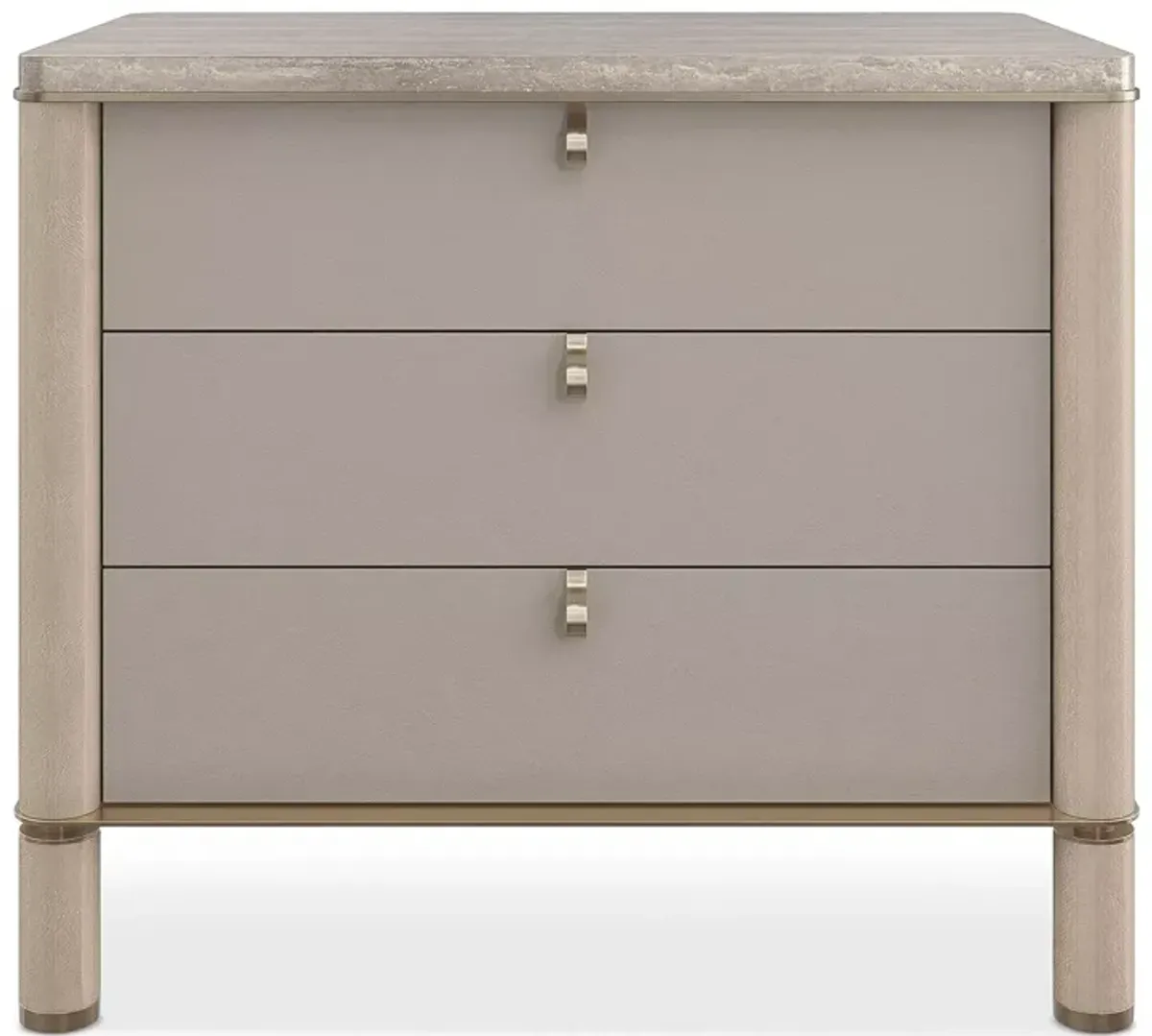 Caracole Balance 3 Drawer Nightstand