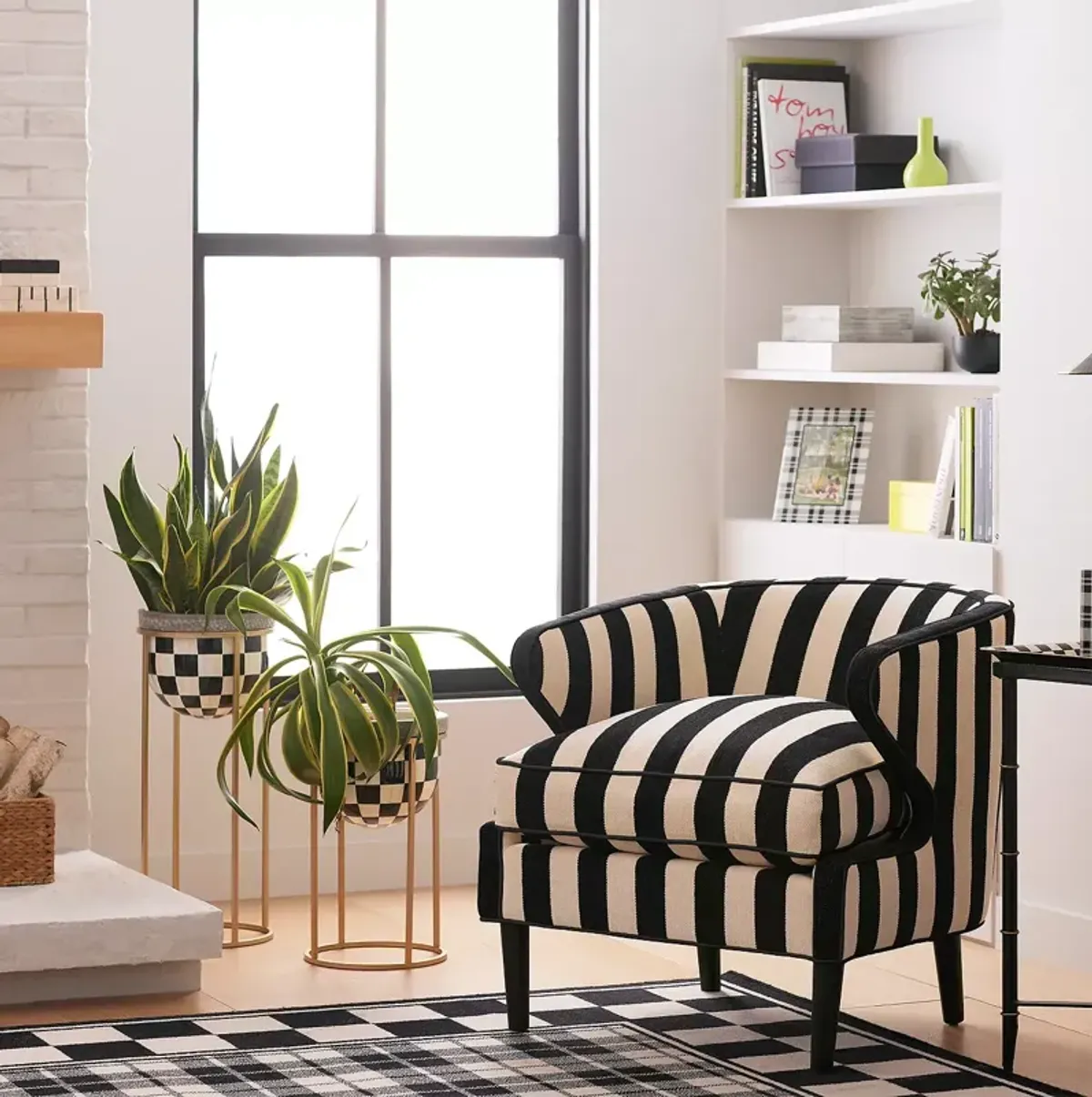 Mackenzie-Childs Marquee Accent Chair