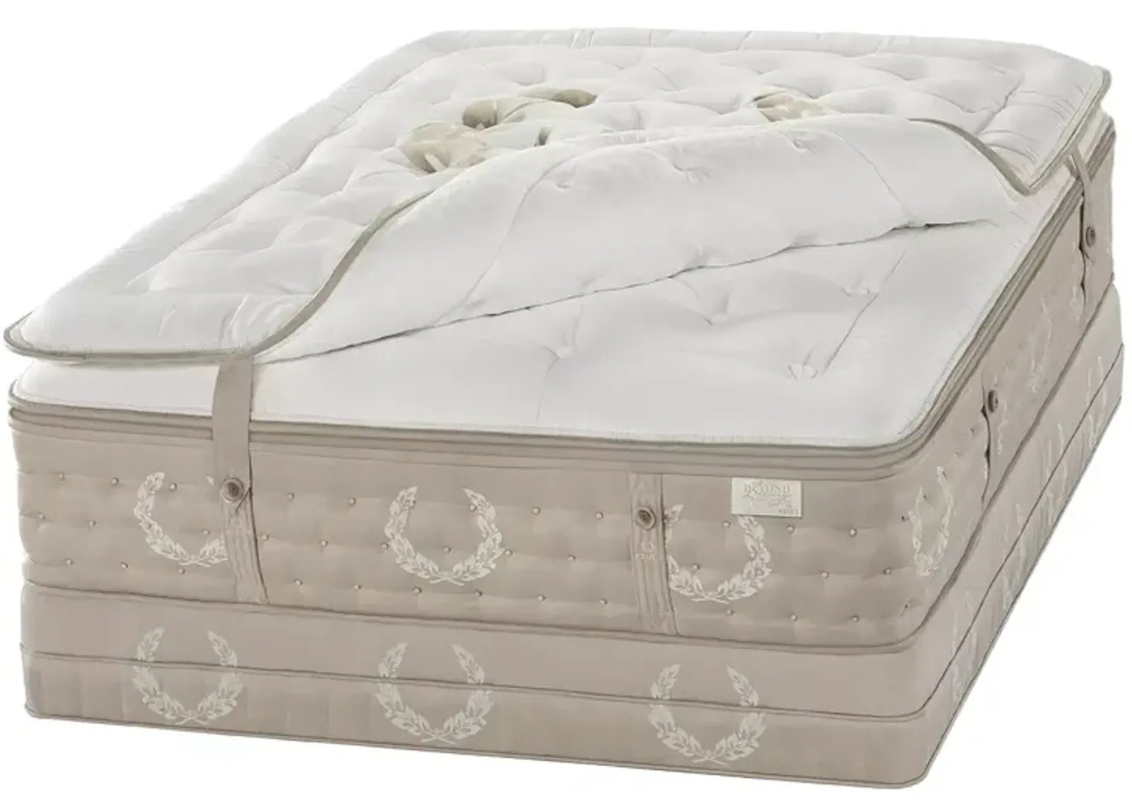 Kluft Palais Champagne Luxury Mattress Topper, Queen - Exclusive