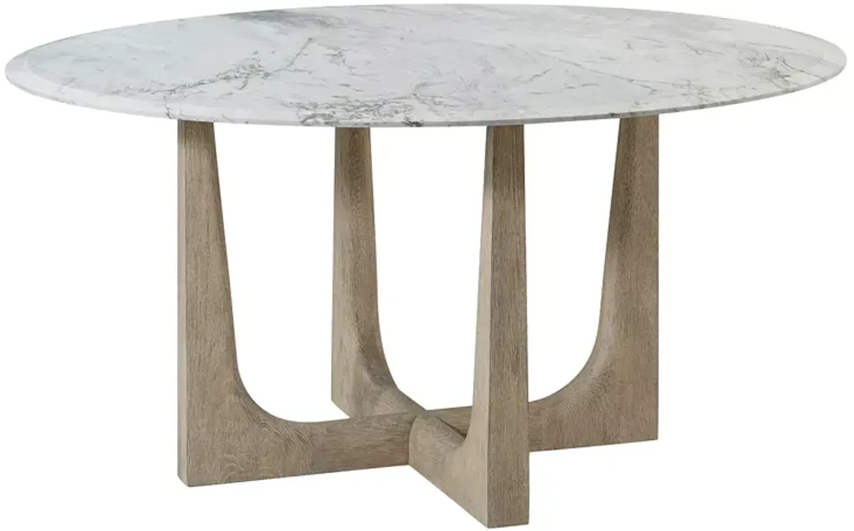 Theodore Alexander Repose Marble Round Dining Table