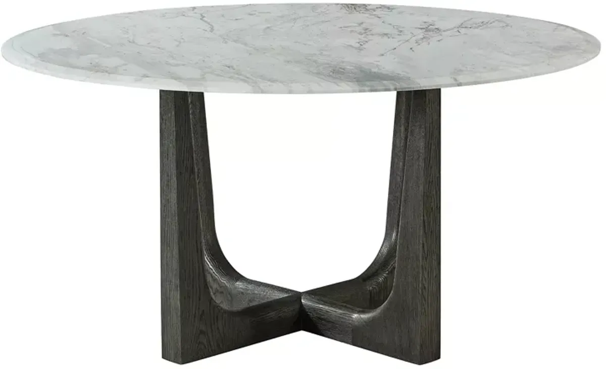 Theodore Alexander Repose Marble Round Dining Table