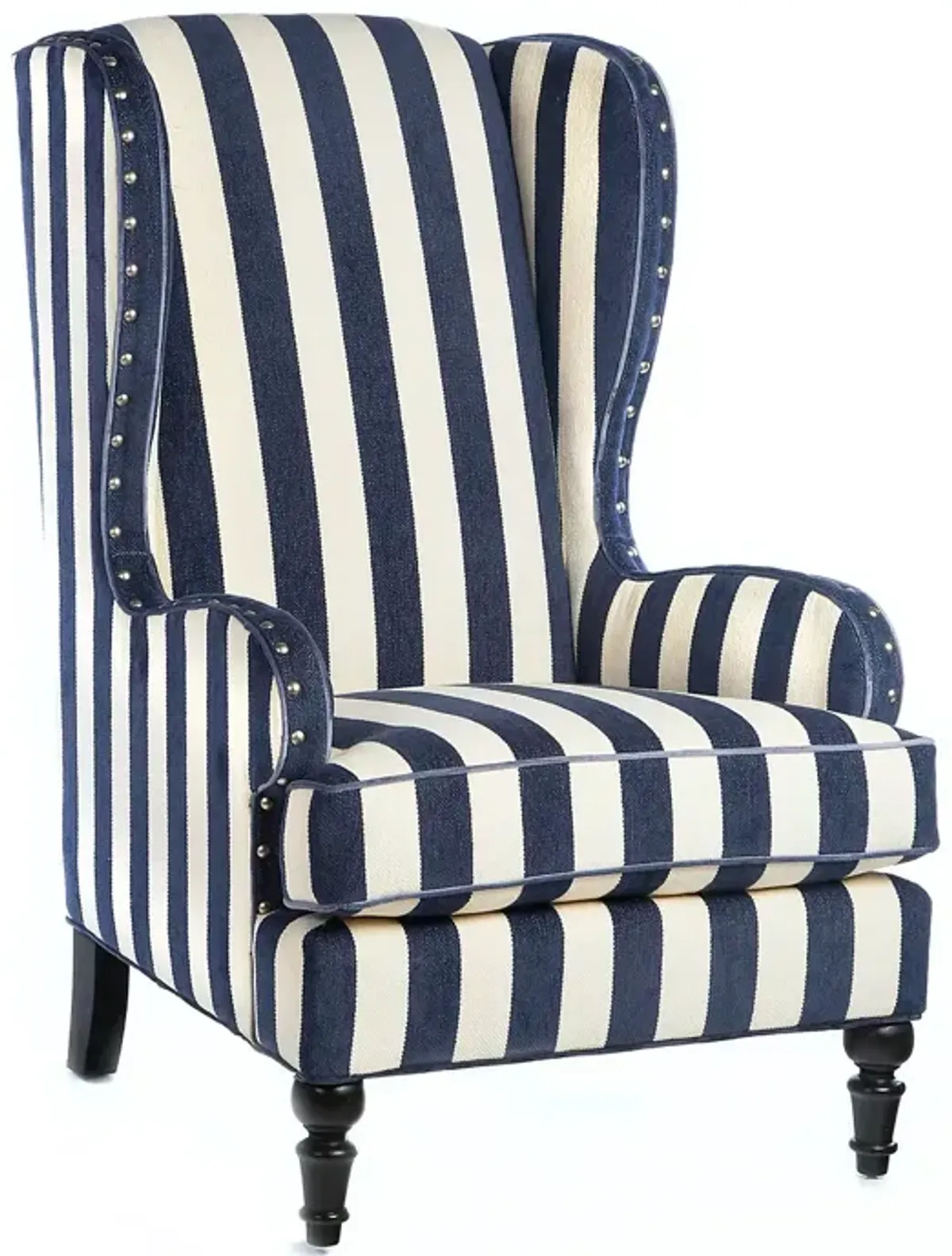 Mackenzie-Childs Marquee Wing Chair  