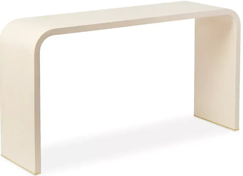 AERIN Shagreen Embossed Console