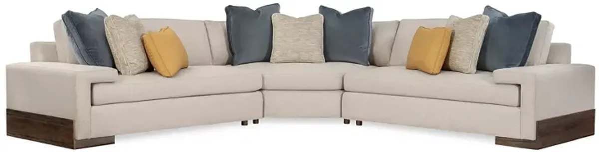 Caracole I'm Shelf-Ish Three Piece Sectional