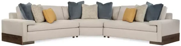 Caracole I'm Shelf-Ish Three Piece Sectional