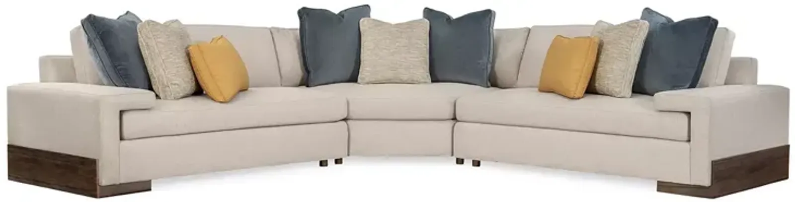 Caracole I'm Shelf-Ish Three Piece Sectional