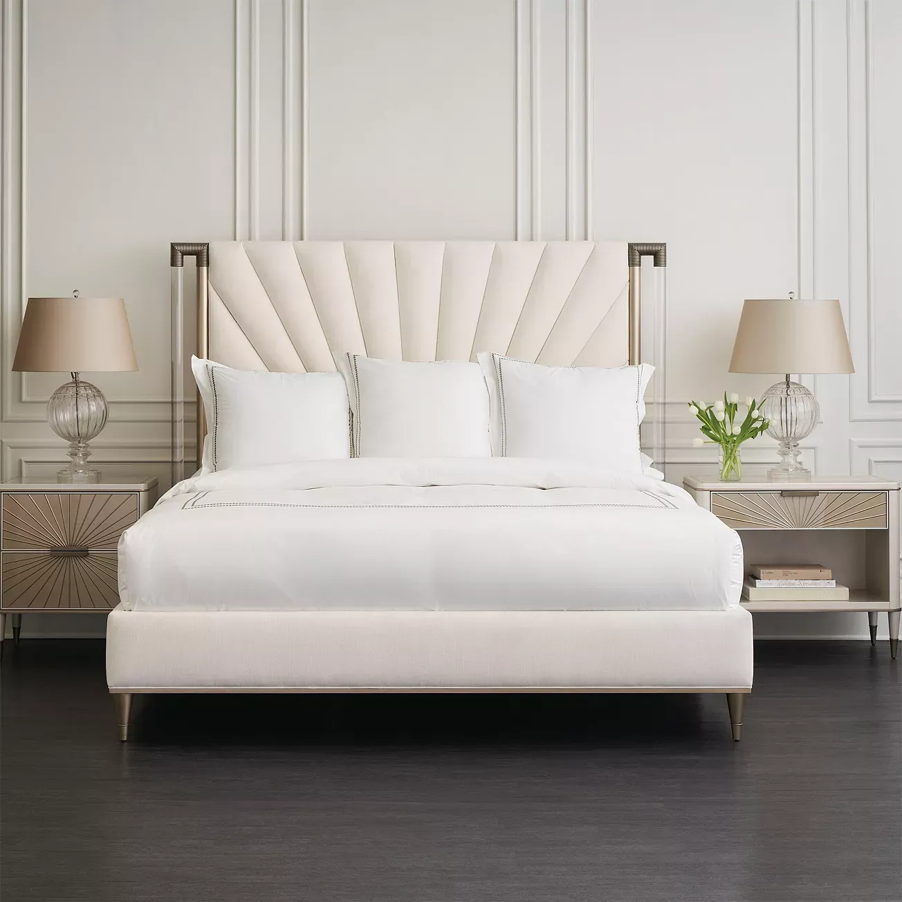 Caracole Valentina Upholstered Queen Bed