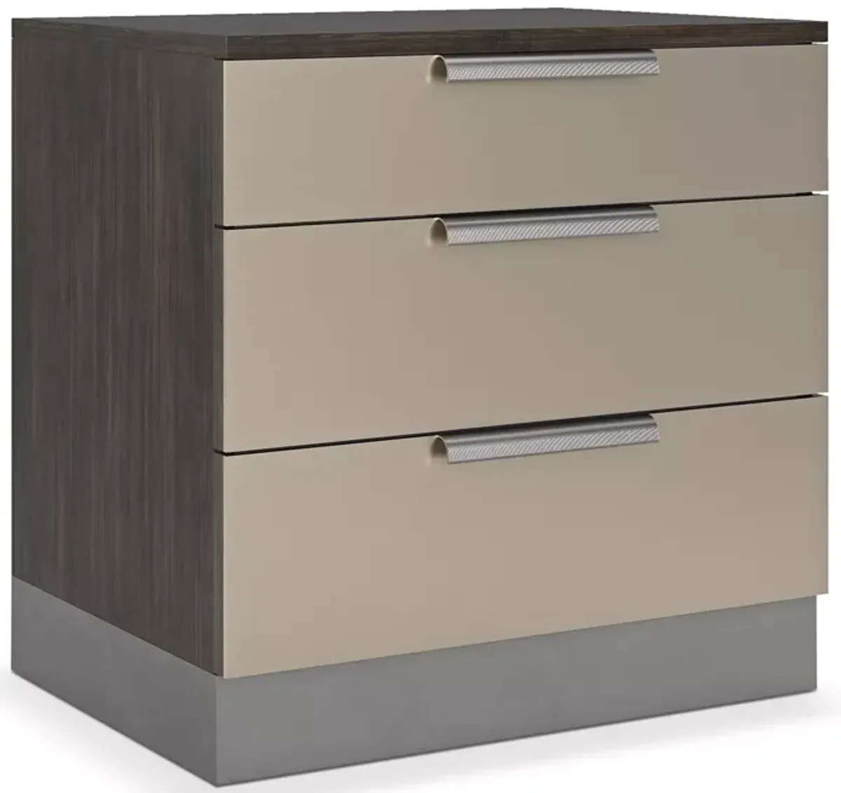 Caracole La Moda Three Drawer Nightstand