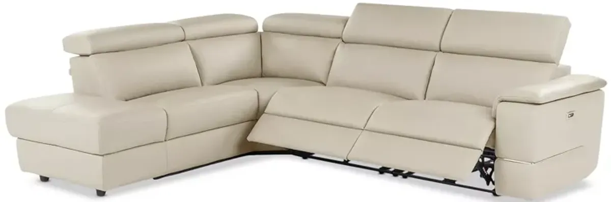 Giuseppe Nicoletti Ronaldo 3 Piece Recliner Sectional