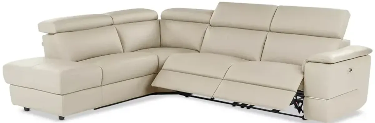 Giuseppe Nicoletti Ronaldo 3 Piece Recliner Sectional