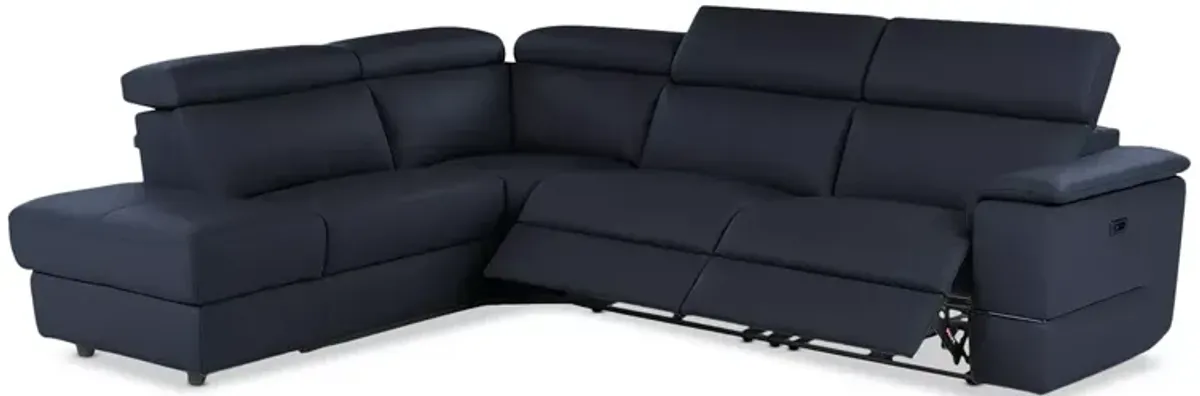 Giuseppe Nicoletti Ronaldo 3 Piece Recliner Sectional