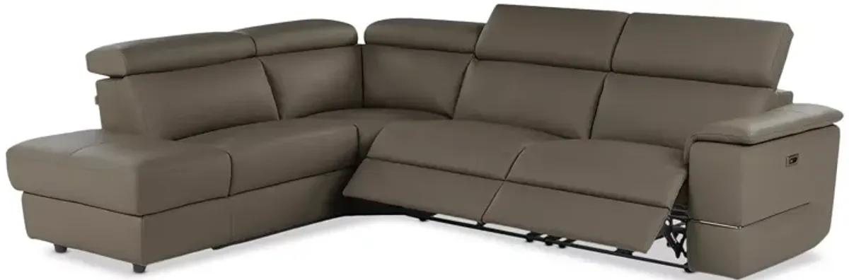 Giuseppe Nicoletti Ronaldo 3 Piece Recliner Sectional