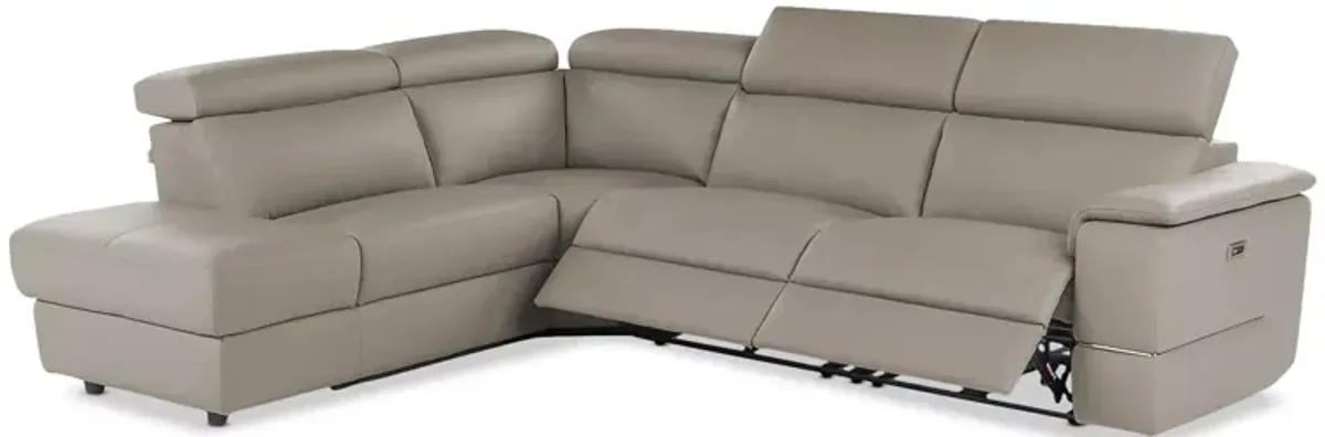 Giuseppe Nicoletti Ronaldo 3 Piece Recliner Sectional