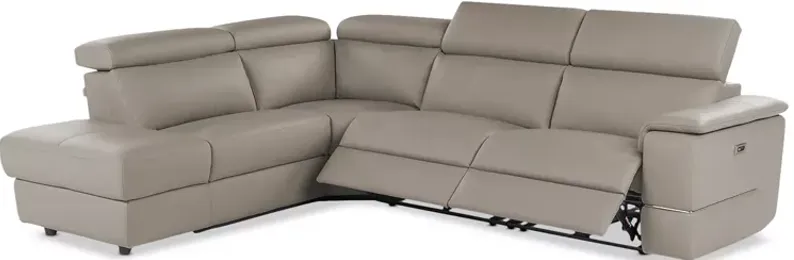 Giuseppe Nicoletti Ronaldo 3 Piece Recliner Sectional