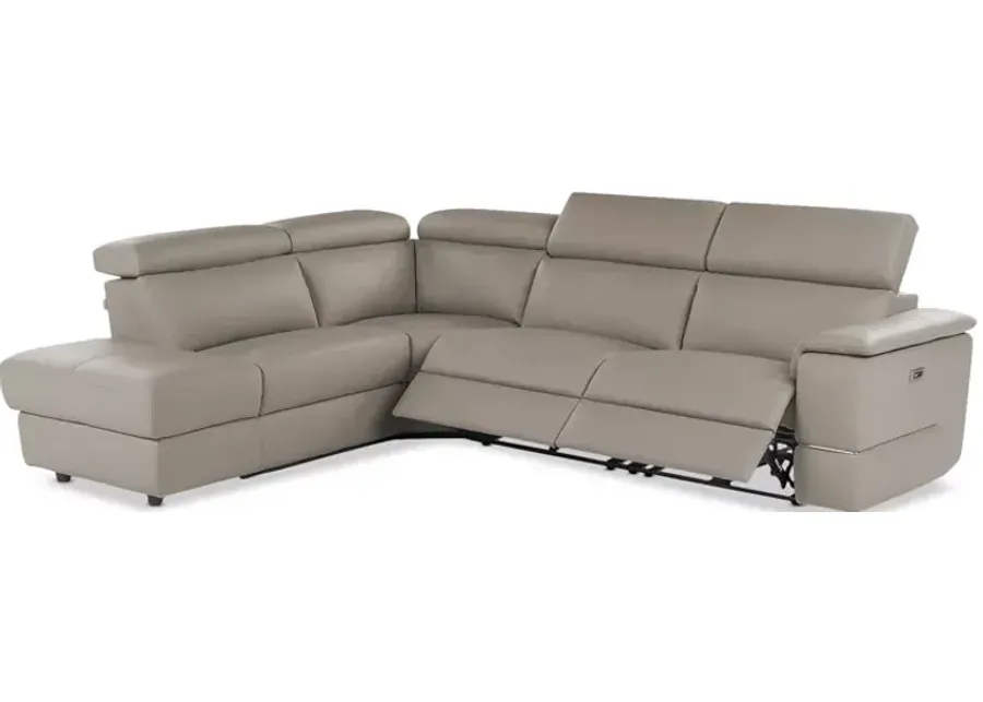 Giuseppe Nicoletti Ronaldo 3 Piece Recliner Sectional