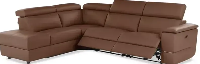 Giuseppe Nicoletti Ronaldo 3 Piece Recliner Sectional