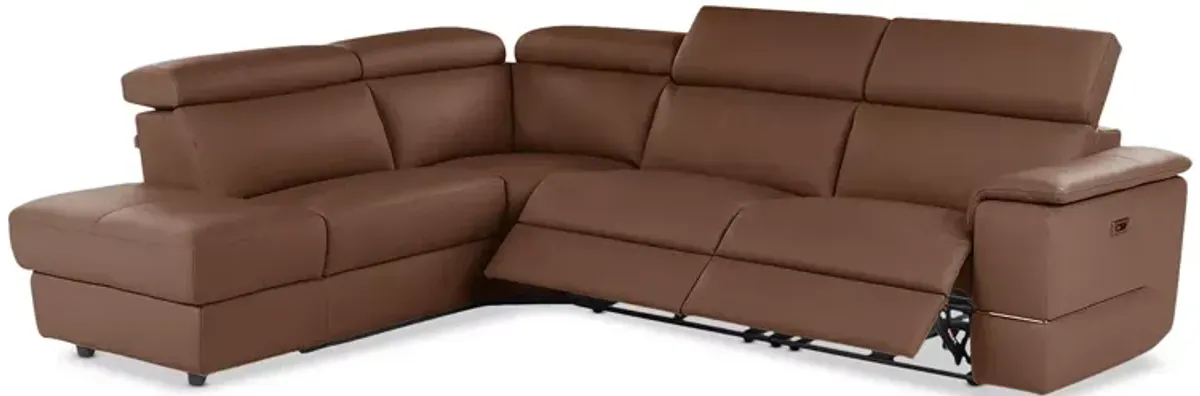 Giuseppe Nicoletti Ronaldo 3 Piece Recliner Sectional