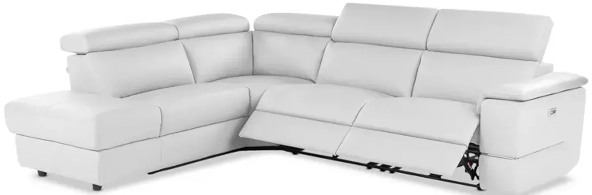 Giuseppe Nicoletti Ronaldo 3 Piece Recliner Sectional