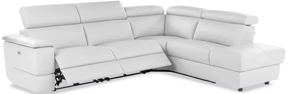 Giuseppe Nicoletti Ronaldo 3 Piece Recliner Sectional