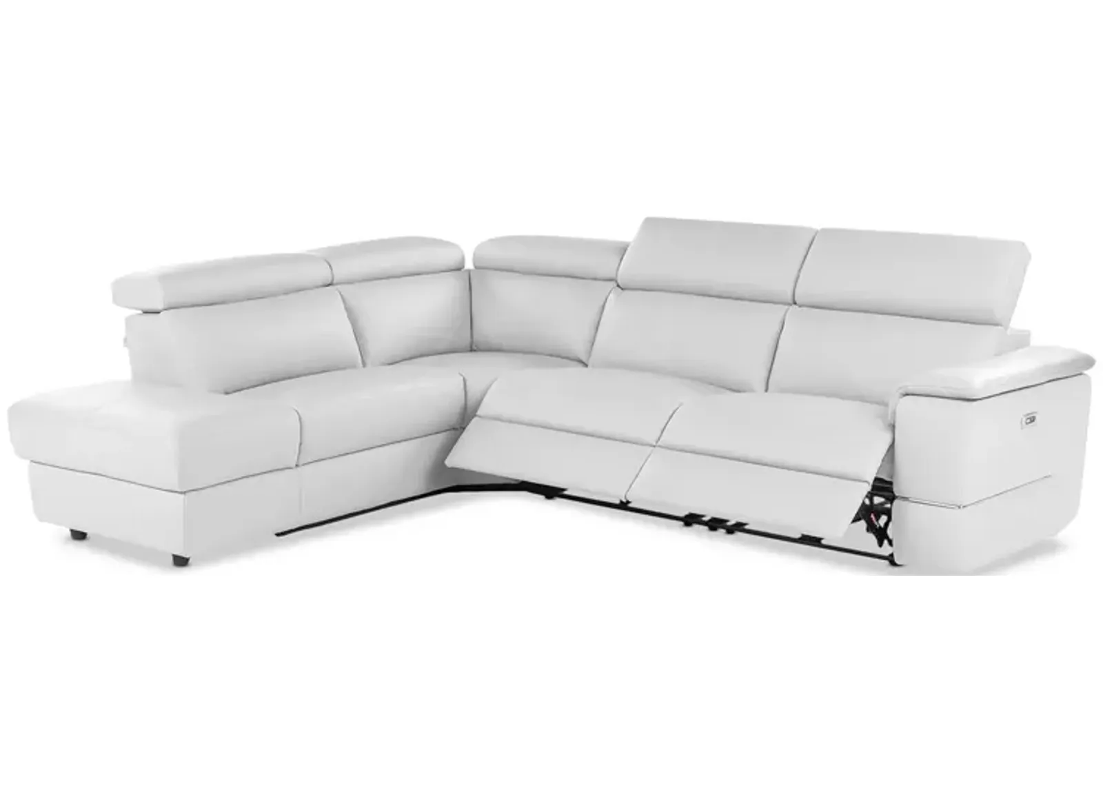 Giuseppe Nicoletti Ronaldo 3 Piece Recliner Sectional