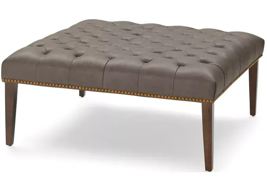 Massoud Heath Tufted Ottoman