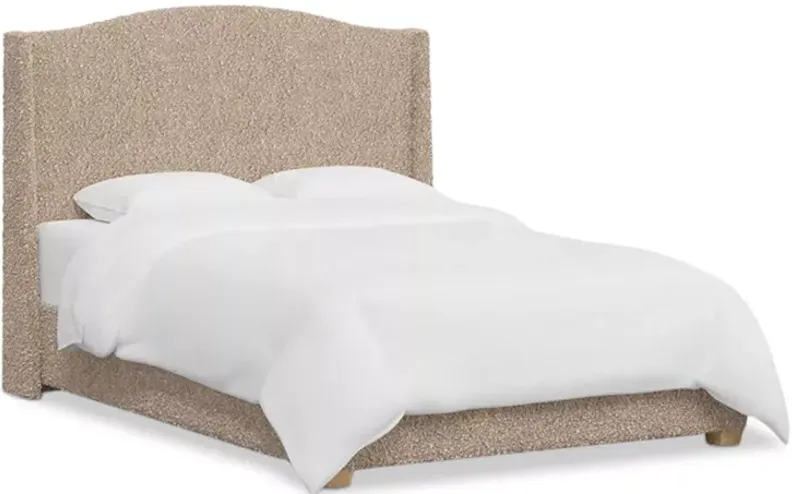 Sparrow & Wren Amalia Bed in Plush Boucle, California King