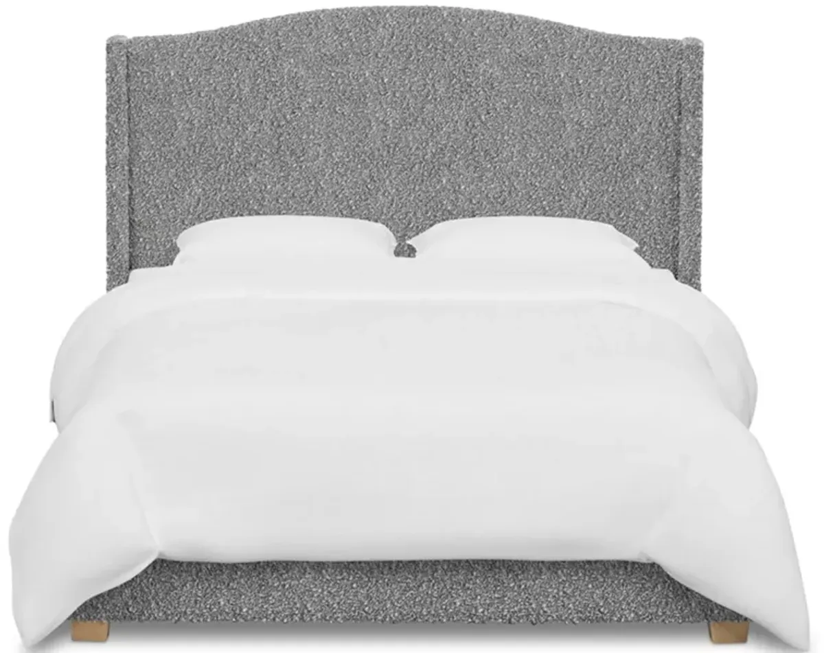 Sparrow & Wren Amalia Bed in Plush Boucle, Twin 